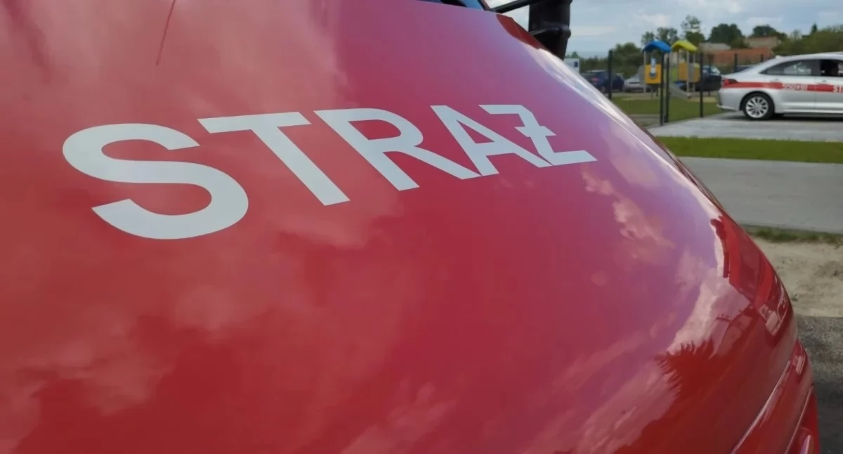 Pożar w bloku - w jednym z mieszkań płonęła makulatura