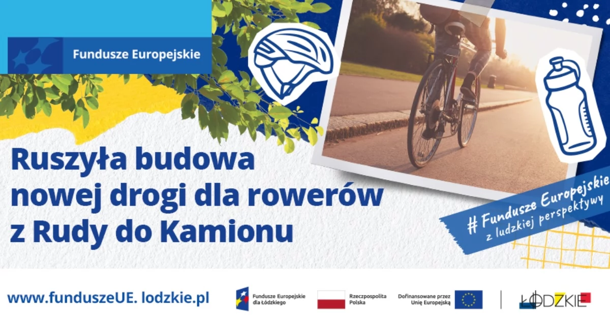 Ruszyła budowa nowej drogi dla rowerów z Rudy do Kamionu