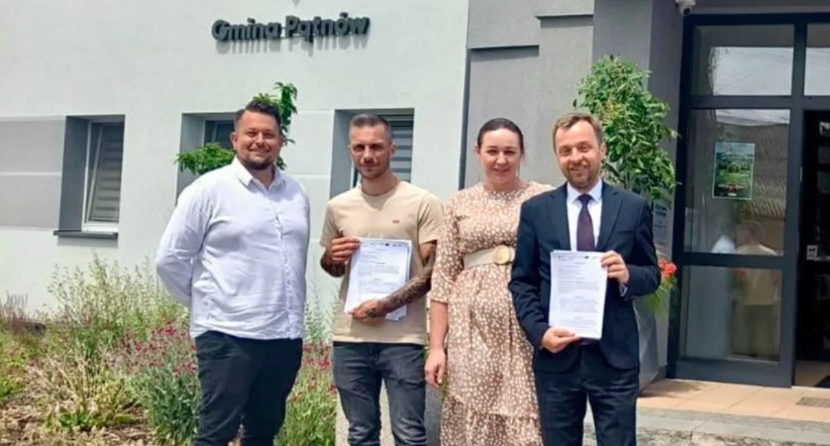 OSP w Załęczu Małym przejdzie kompleksową termomodernizację. Rusza inwestycja w gminie Pątnów