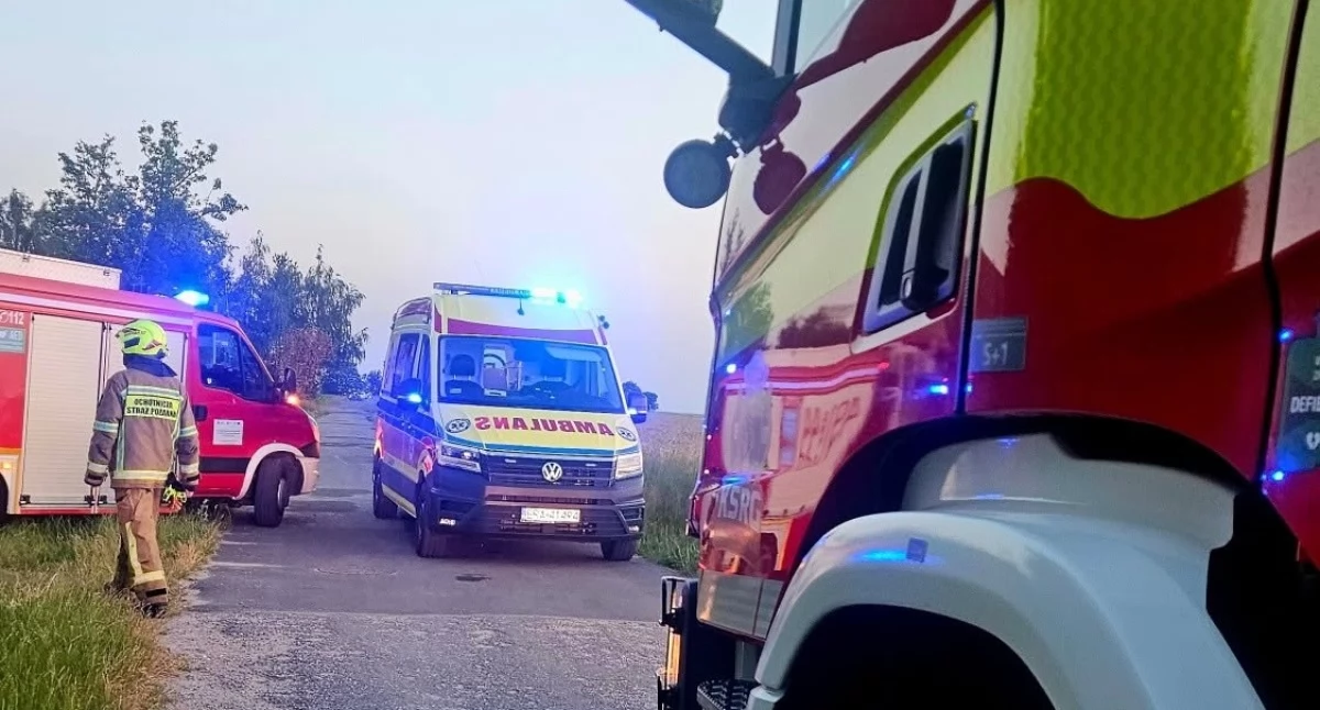 Akcja na terenie gminy Sulmierzyce - na posesji znaleziono zwłoki mężczyzny