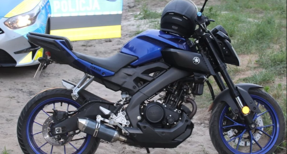 Pijany, na zakazie i bez kasku - 32-letni motocyklista uciekał przed policją