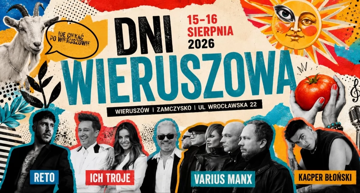 Dni Wieruszowa 2026 coraz bliżej. Organizatorzy odkryli karty