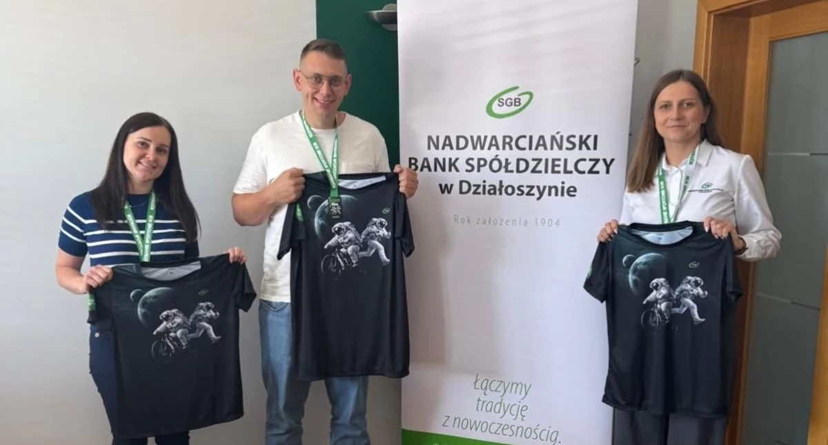 Pracownicy Nadwarciańskiego Banku Spółdzielczego w Działoszynie wyróżnieni w Wyzwaniu Sportowym SGB 2026