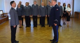 Nadkomisarz Andrzej Sosnowicz awansował na zastępcę komendanta 