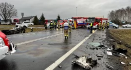 Śmiertelny wypadek na DK-74. Nie żyje 73-letnia kobieta!