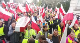 Rolnicy z naszego regionu byli też w Warszawie - we wtorek kolejny protest