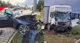 Tragiczny wypadek w Mierzynowie. Śmierć poniósł 22-latek z powiatu wieluńskiego