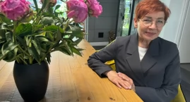 Elżbieta Wyrembak z Mokrska opowiada o pracy w Gminnej Komisji Rozwiązywania Problemów Alkoholowych