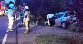 Wypadek w Kamionce tuż za m. Nowy Świat: Niebezpieczne wyprzedzanie przyczyną kolizji