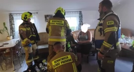 90-latka zadławiła się jedzeniem. Staruszkę ratowali strażacy 