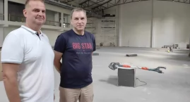 Hala w Skomlinie już robi wrażenie 