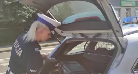 Zdarzenie w Rudzie - citroen najechał na renault 