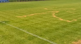Wiemy kto podpalił murawę na boisku w Wierzchlesie