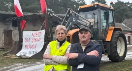 Protest rolników także w wieluńskim. Stanisław Pęcherz: rolników wykańczają unijne przepisy i polski rząd