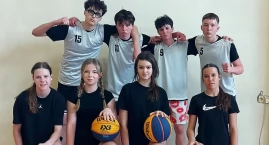 Sukces wieluńskich drużyn w koszykówce 3x3 - męska i żeńska ekipa rywalizowała w wojewódzkim finale