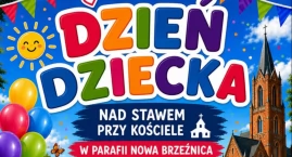 Dzień Dziecka w Nowej Brzeźnicy. Piana party, motocykle i atrakcje nad stawem przy kościele