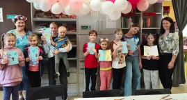 Kreatywny Dzień Dziecka w bibliotece w Turowie