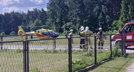 Akcja strażaków i LPR pod Działoszynem