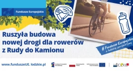 Ruszyła budowa nowej drogi dla rowerów z Rudy do Kamionu