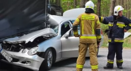 Poważny wypadek w m. Zofia, gm. Osjaków. Kierowca os&hellip;