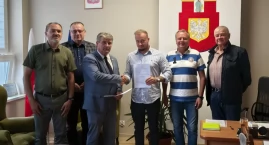 Przekazano plac budowy: W miejscowości Chruścińskie &hellip;