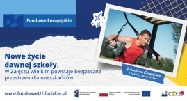 Nowe życie dawnej szkoły. W Załęczu Wielkim powstaje bezpieczna przestrzeń dla mieszkańców