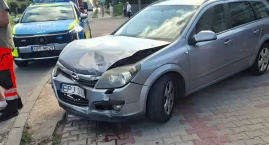 Wypadek w Działoszynie