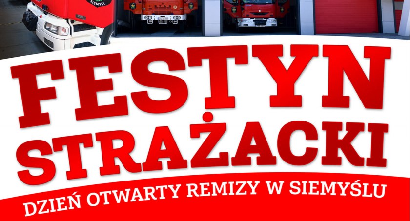 Strażacy z OSP Siemyśl organizują festyn