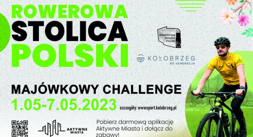 Majówkowy Challenge w ramach Rowerowej Stolicy Polski. MOSiR zachęca do udziału w akcji