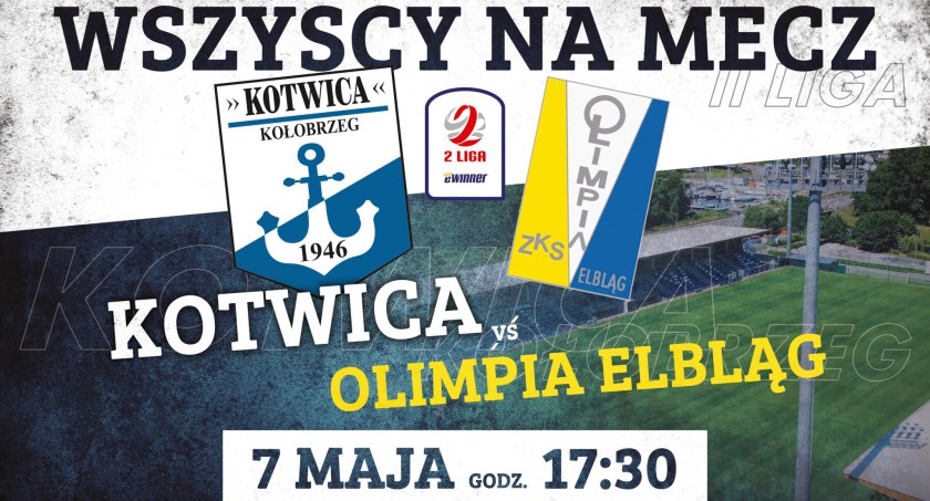 Przed Kotwica kolejny ważny mecz. W niedzielę zagrają z Olimpią Elbląg