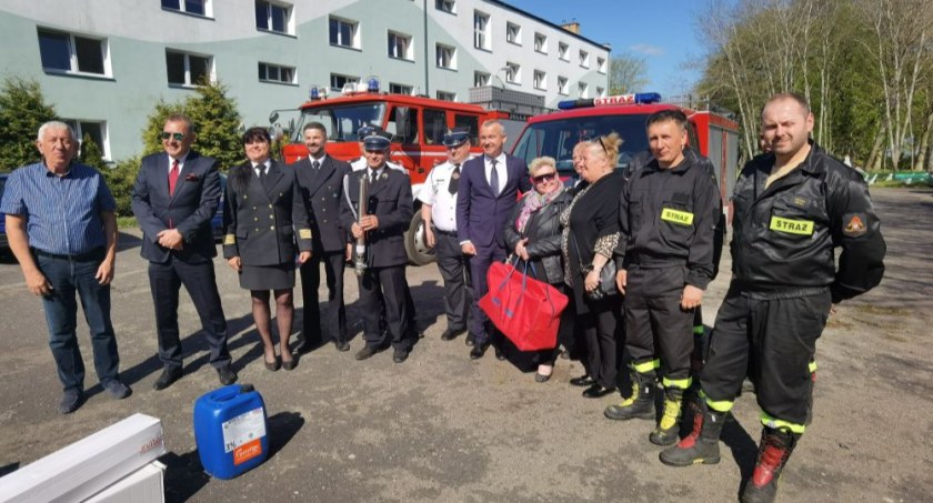 Strażacy z Charzyna, Sarbii i Rymania doposażeni w ważny sprzęt - wideo
