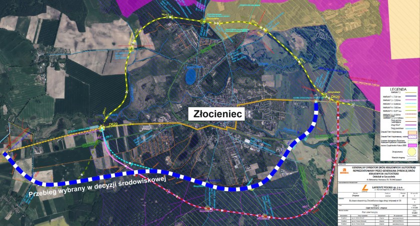 Obwodnica Złocieńca w ciągu DK20 ma decyzję środowiskową