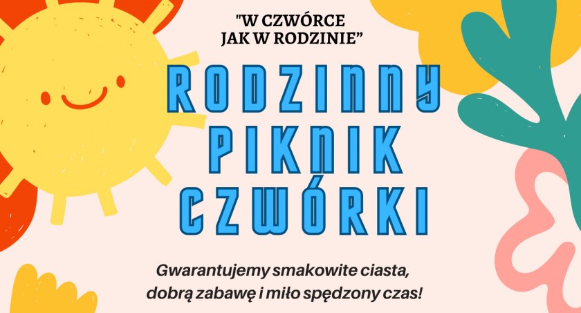 Szkoła Podstawowa nr 4 zaprasza na rodzinny piknik