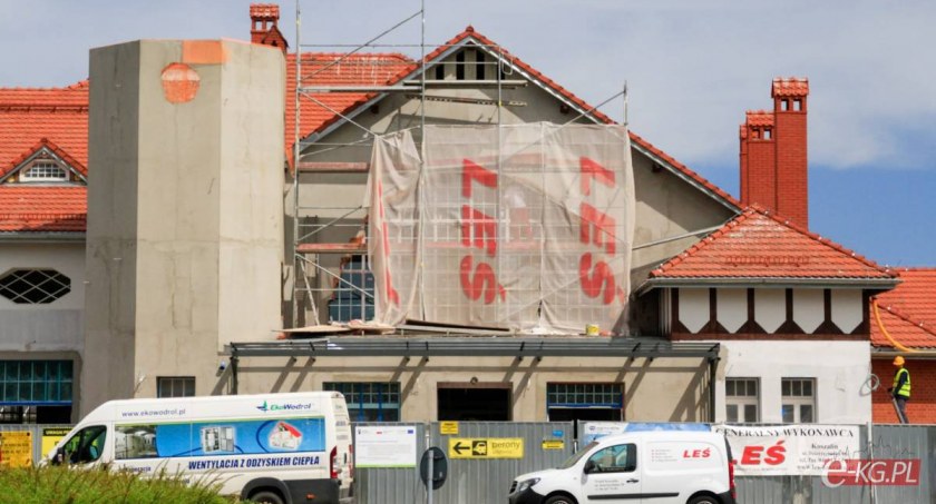 Remont dworca PKP w Kołobrzegu | zdjęcia