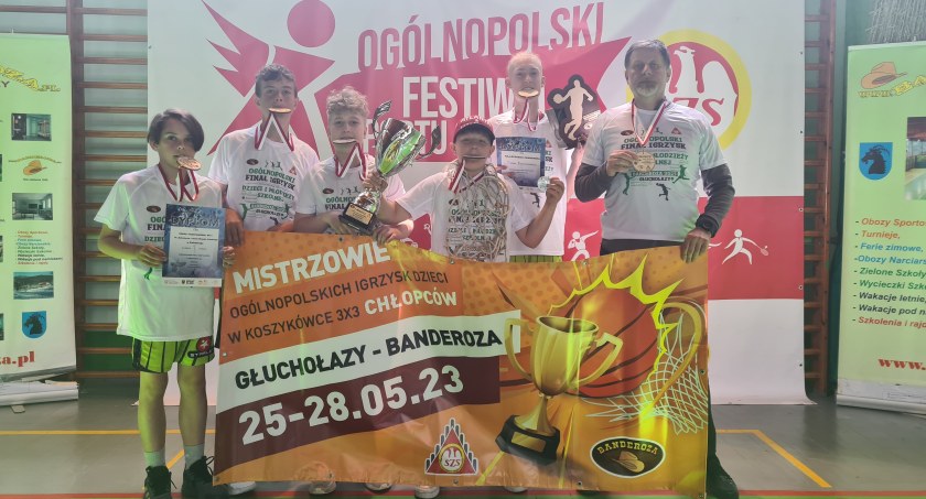 Kołobrzeżanie mistrzami Polski w koszykówce chłopców 3X3