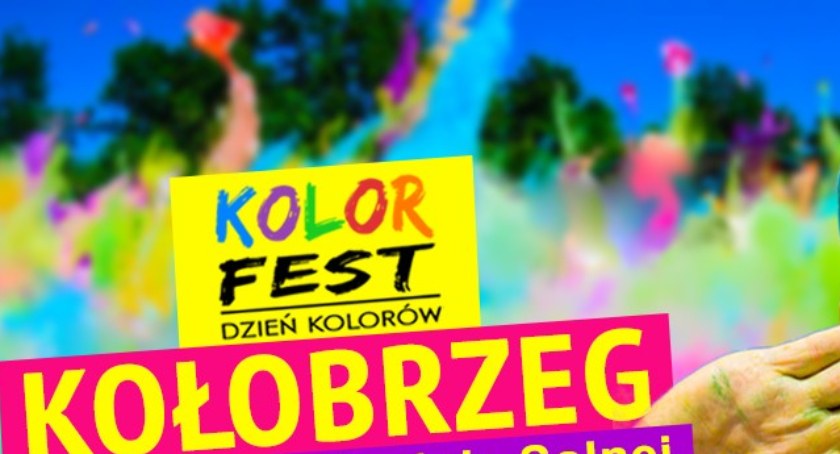 Dzień Kolorów Holi w Kołobrzegu