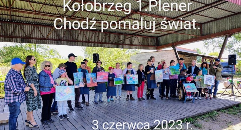 „Chodź pomaluj mój świat” - wyjątkowy plener malarski z udziałem dzieci