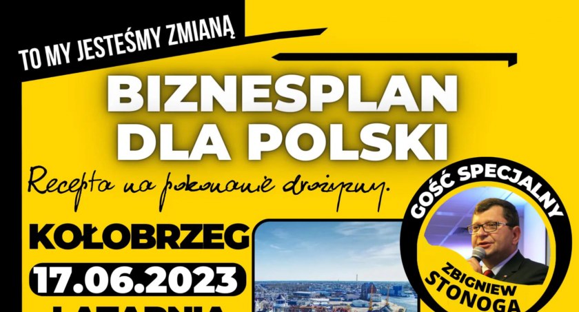 Kołobrzeg: Protest przeciwko drożyźnie. Gościem specjalnym Zbigniew Stonoga
