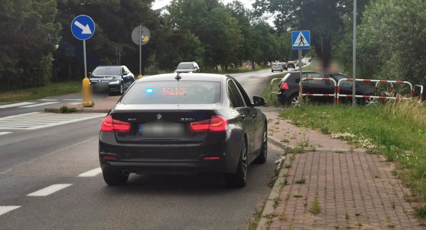 Potrącony rowerzysta był pijany. Zobacz jaki dostal mandat