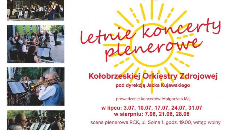 Kołobrzeska Orkiestra Zdrojowa w każdy poniedziałek wakacji