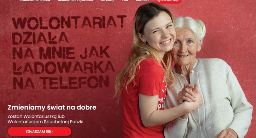 Szlachetna Paczka szuka wolontariuszy