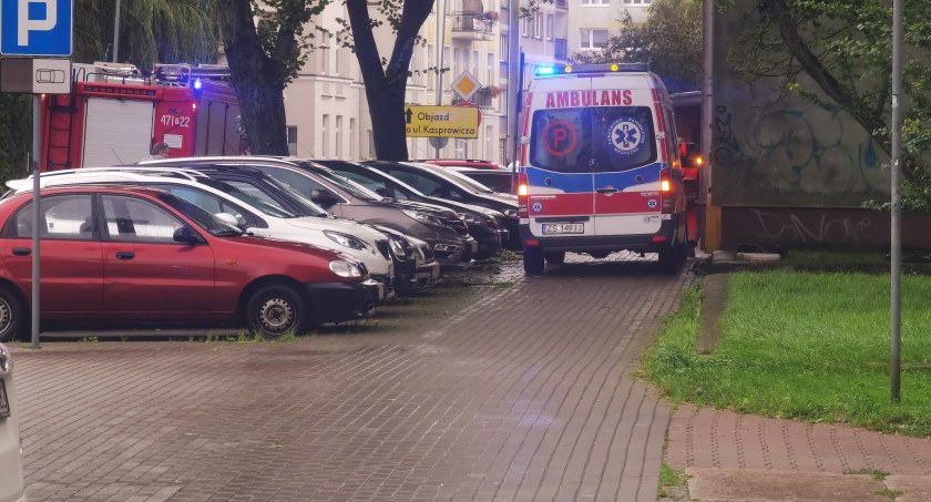 Tlenek węgla w jednym z mieszkań w centrum miasta