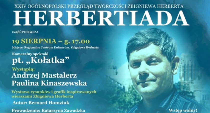 XXIV Herbertiada. Gośćmi Andrzej Mastalerz i Paulina Kinaszewska