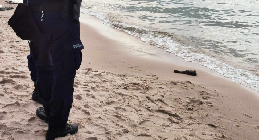 Pocisk na plaży. Znaleźli go plażowicze