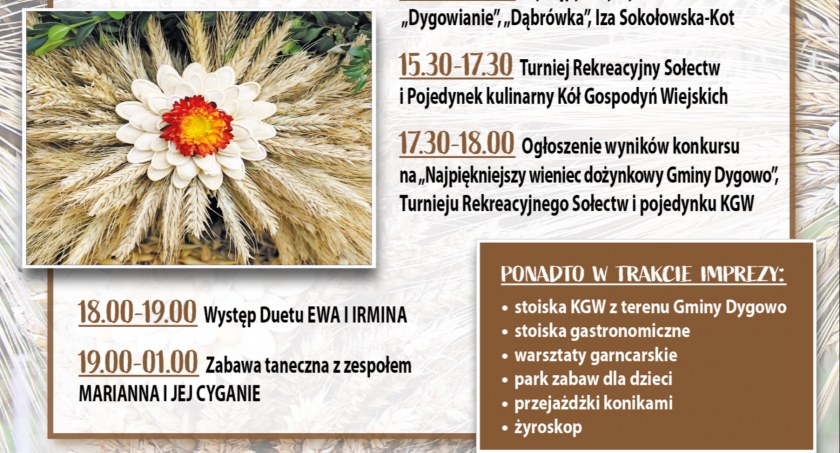 Święto plonów w Dygowie