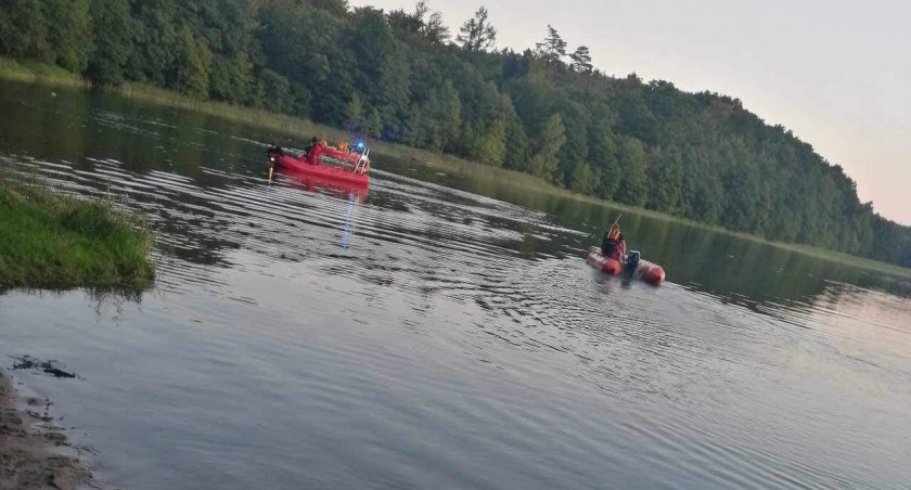 Przerwano akcję poszukiwawczą na jeziorze Popiel