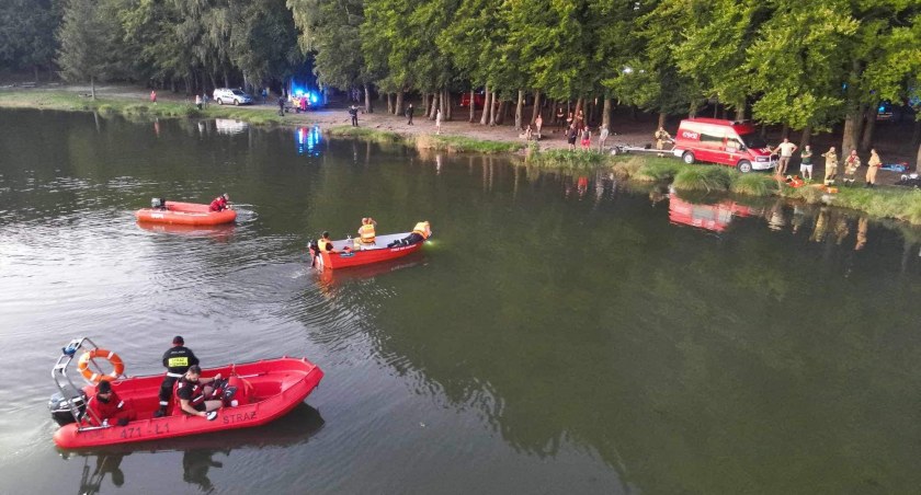 Jest finał akcji poszukiwawczej na jeziorze Popiel. Od środy szukano zaginionego 18-latka