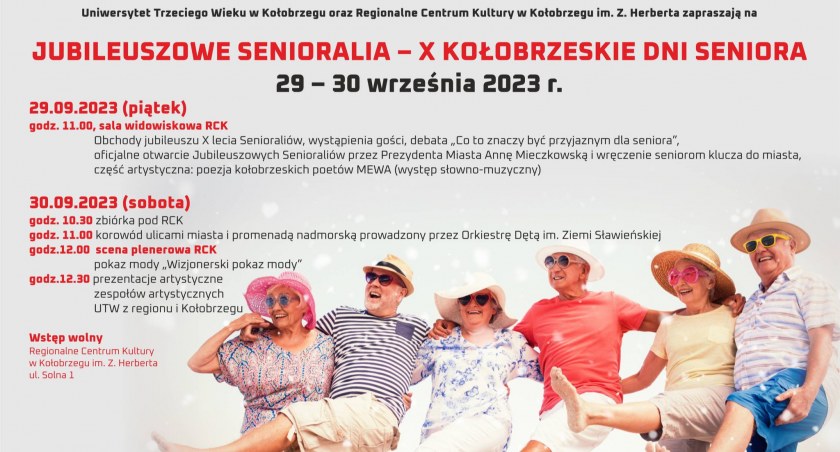 Jubileuszowe Senioralnia w Kołobrzegu