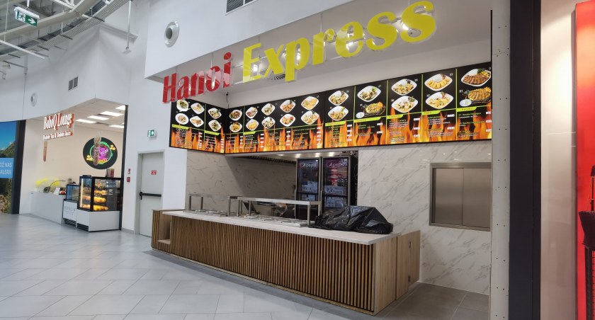 Kolejny punkt gastronomiczny w galerii handlowej. Będzie orientalnie...