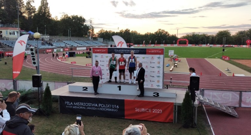 Udany start w lekkoatletycznych Mistrzostwach Polski U16. Dwa medale zawodników KMKL Sztorm